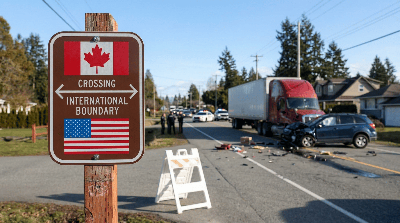 accident at the border